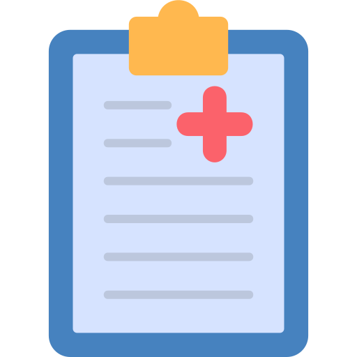 Medical Report Generic Flat icon