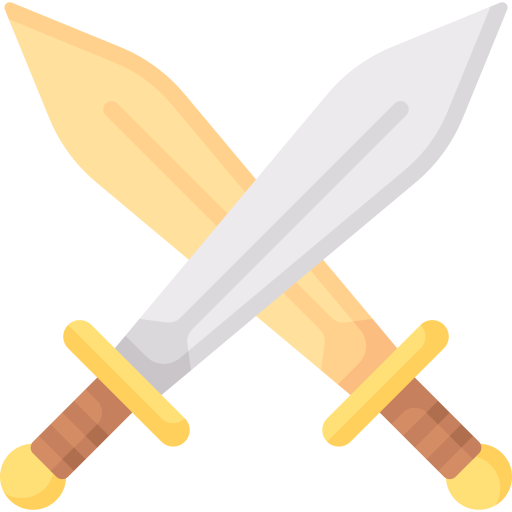 Swords Special Flat icon