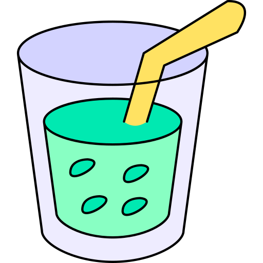 Smoothies Generic Thin Outline Color icon
