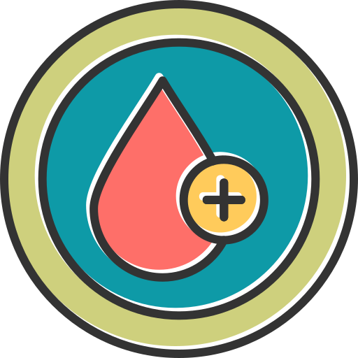 gota de sangre Generic Color Omission icono
