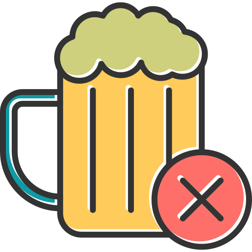 kein alkohol Generic Color Omission icon