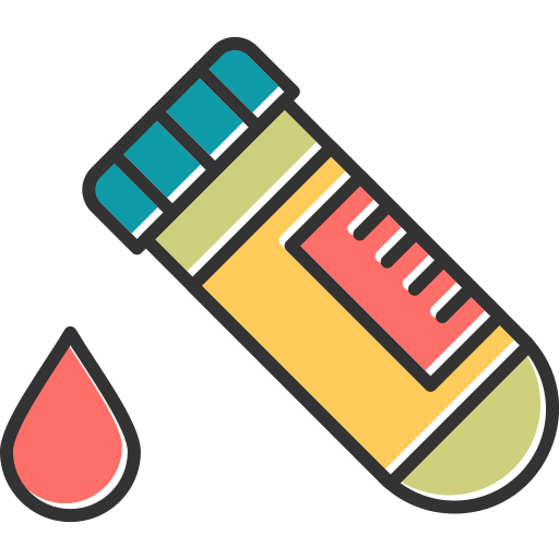 prueba de sangre Generic Color Omission icono