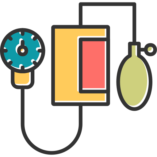 misuratore di pressione sanguigna Generic Color Omission icona