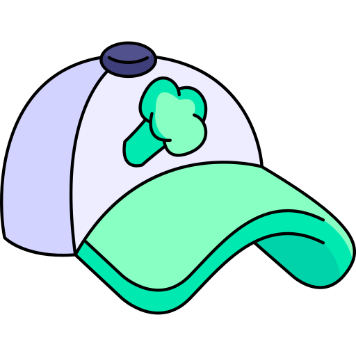 casquette Generic Thin Outline Color Icône