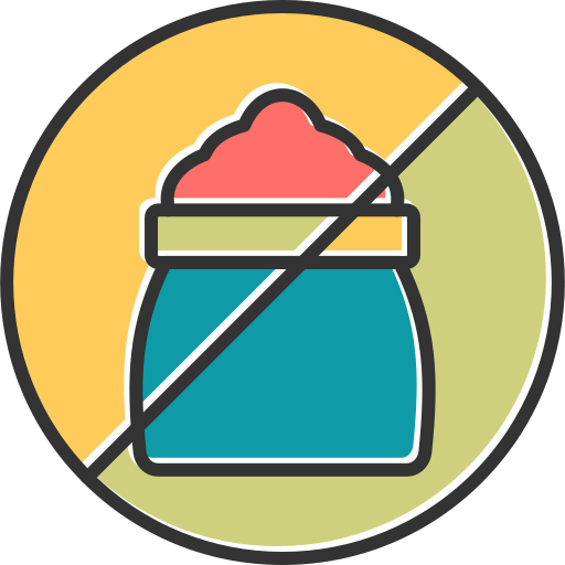 설탕 없음 Generic Color Omission icon