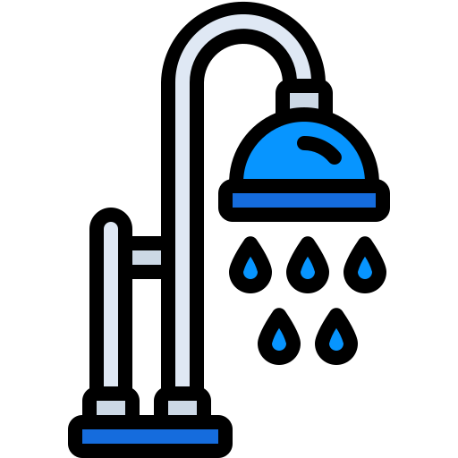 シャワー Generic Outline Color icon