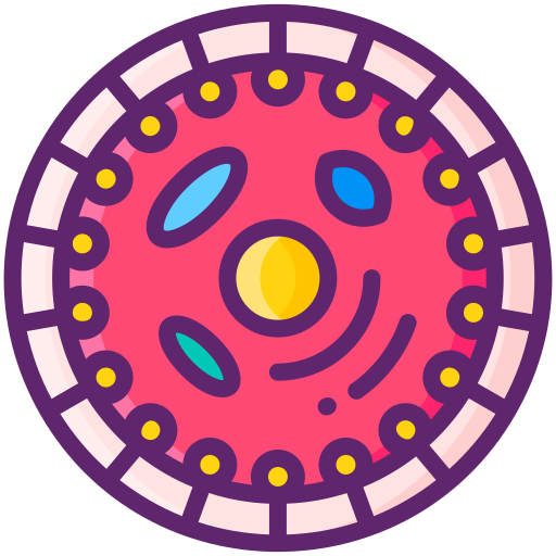 세포 Generic Outline Color icon