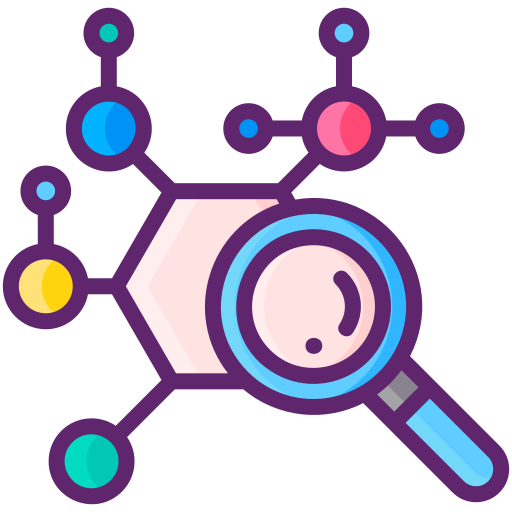 molecular Generic Outline Color Ícone