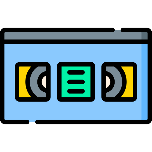 VHS Special Lineal color icon