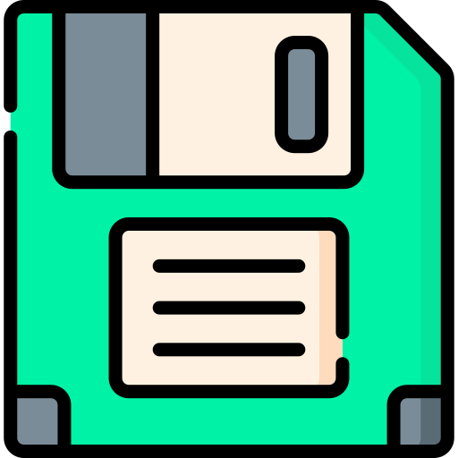 diskette Special Lineal color icon