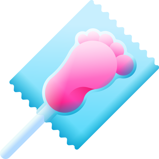 snoep 3D Color icoon