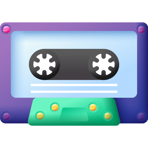 カセット 3D Color icon