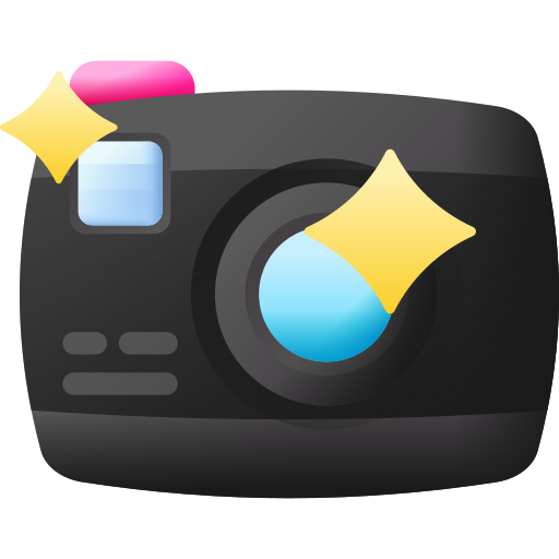 telecamera 3D Color icona