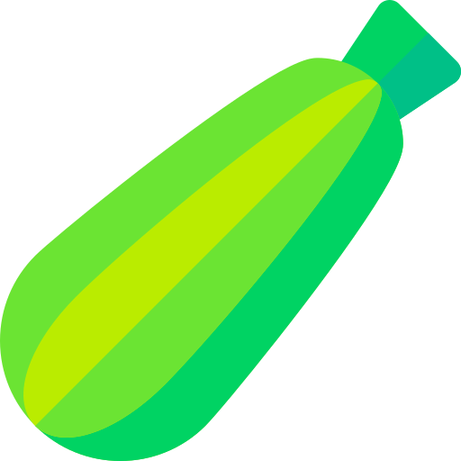 zucchini Basic Rounded Flat icon