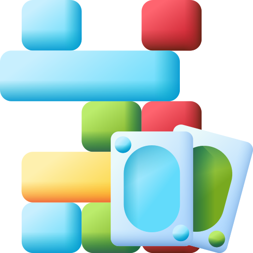 ゲーム 3D Color icon
