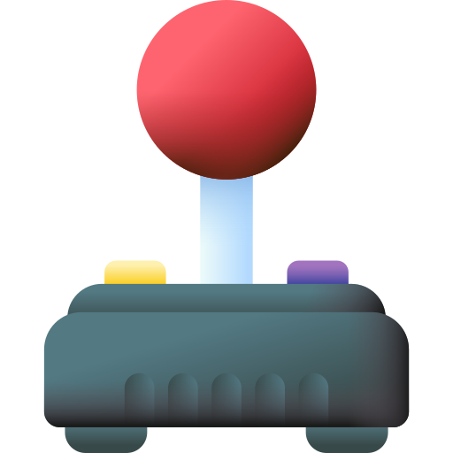 telecomando da gioco 3D Color icona