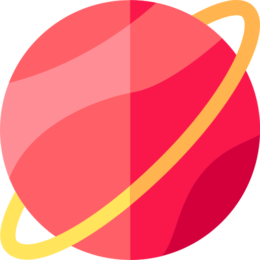 astronomía Basic Rounded Flat icono
