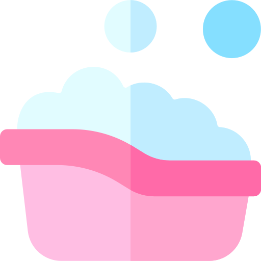 badewanne Basic Rounded Flat icon