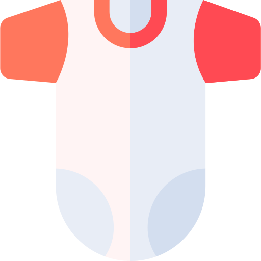 Bodysuit Basic Rounded Flat icon