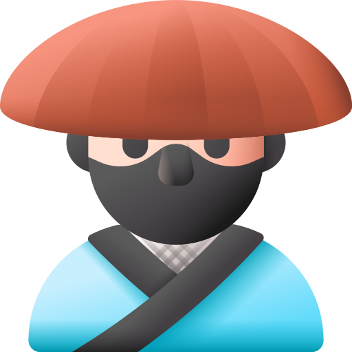 Ninja 3D Color icon