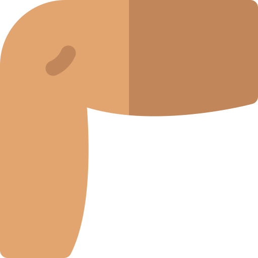 膝 Basic Rounded Flat icon