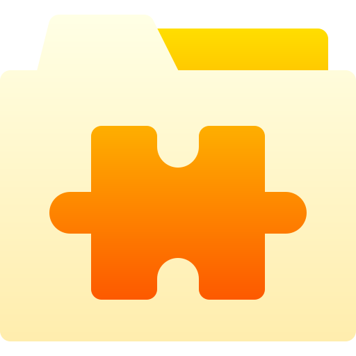 puzzle Basic Gradient Gradient icona