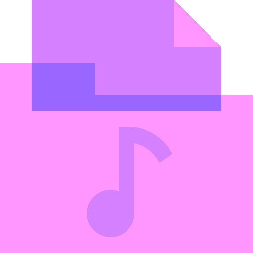 muziek Basic Sheer Flat icoon