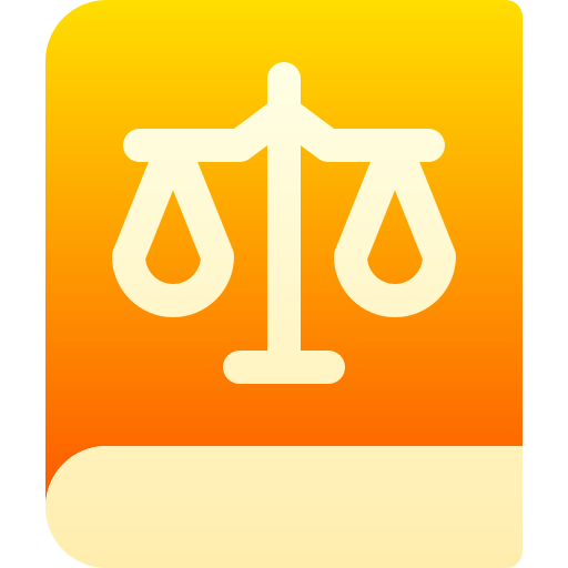 법률 책 Basic Gradient Gradient icon