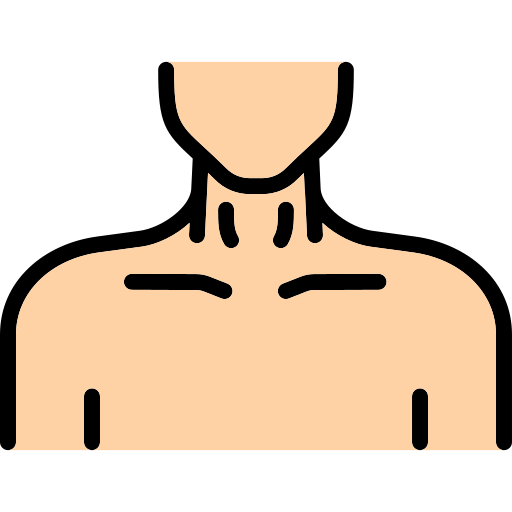 Neck Generic Outline Color icon