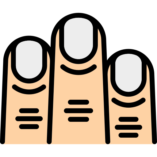 Палец Generic Outline Color иконка