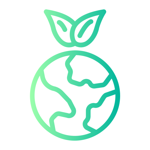 Green earth Generic Gradient icon