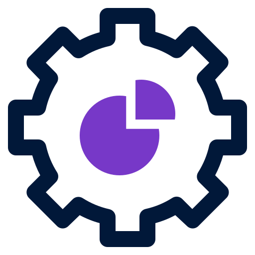 diagramme circulaire Yogi Aprelliyanto Bold Duotone Icône