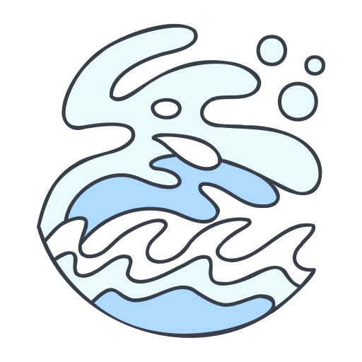 Sea waves Generic Outline Color icon