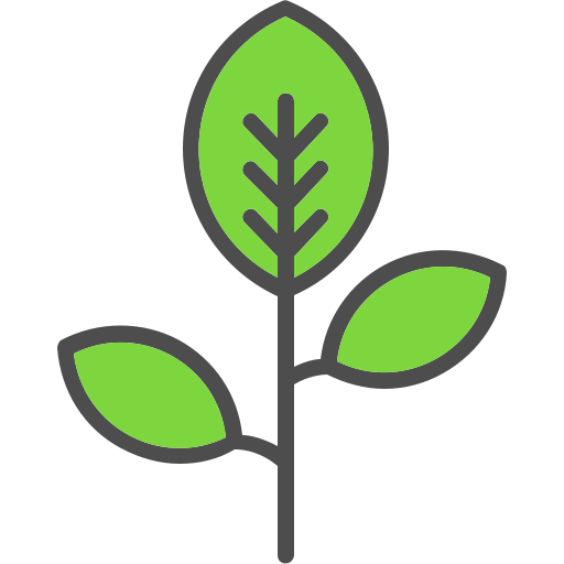 Leaf Generic Outline Color icon