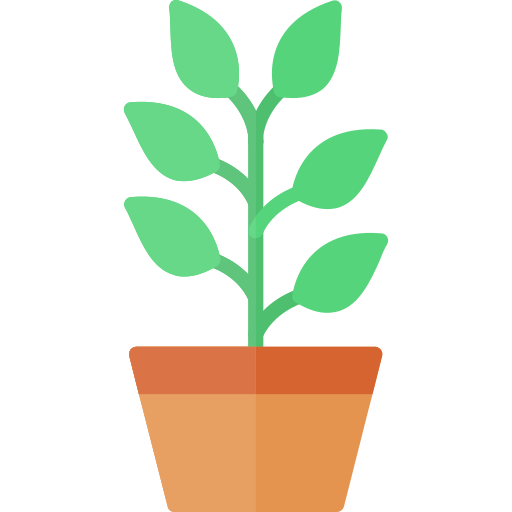 vaso de planta Generic Flat Ícone