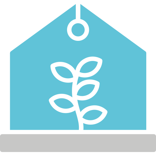 Зеленый дом Generic Blue иконка