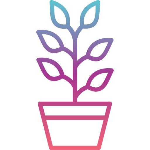 Горшок для растений Generic Gradient иконка