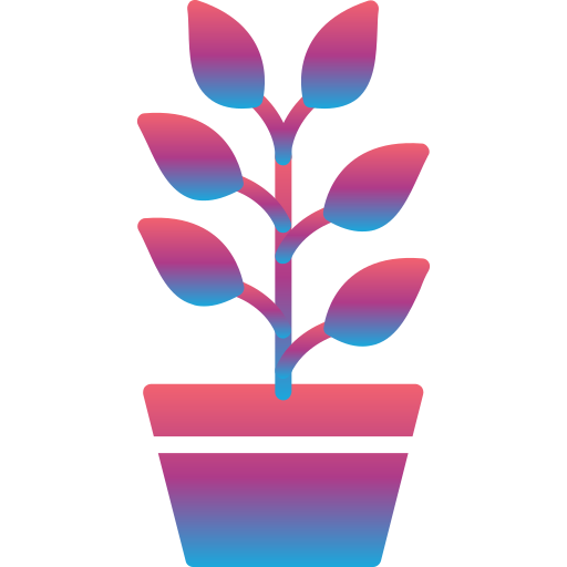 Plant Pot Generic Flat Gradient icon