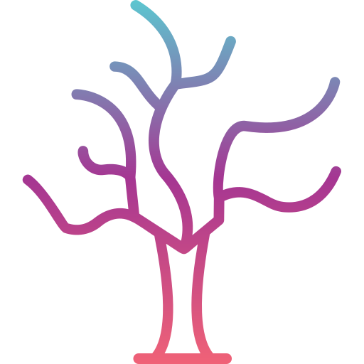 albero secco Generic Gradient icona