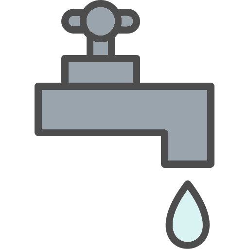 Faucet Generic Outline Color icon