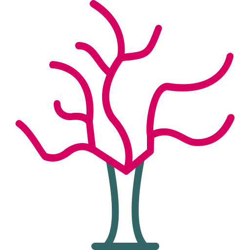 Сухое дерево Generic Outline Color иконка