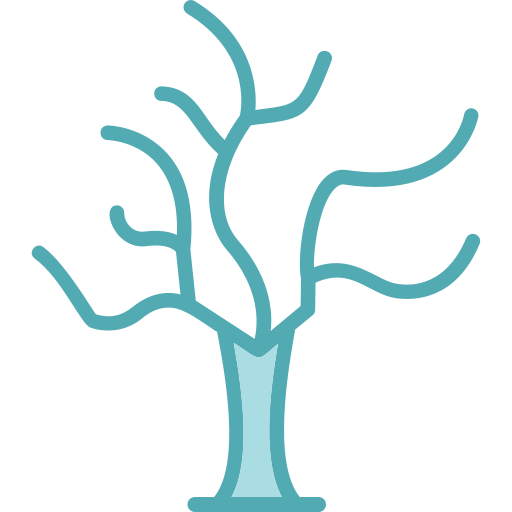 arbre sec Generic Blue Icône