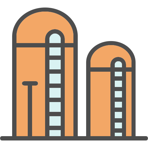 silo Generic Outline Color icono