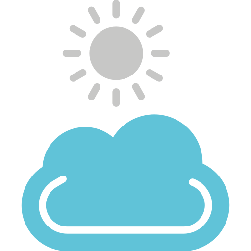 Cloud Generic Blue icon