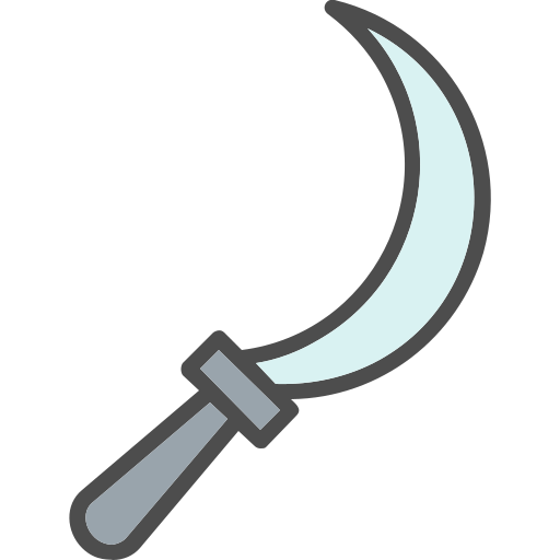 Sickle Generic Outline Color icon