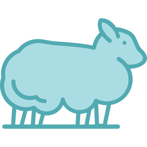 羊 Generic Blue icon