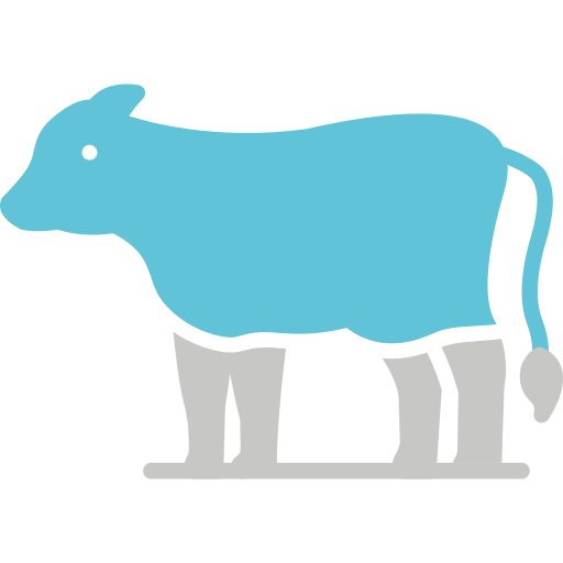 Cow Generic Blue icon