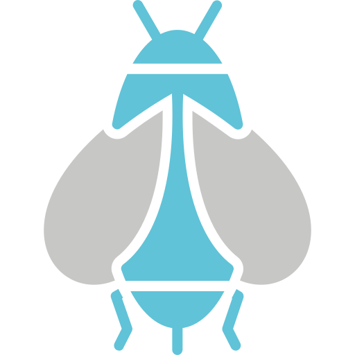 蜂 Generic Blue icon