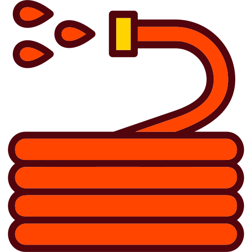 水のホース Generic Outline Color icon