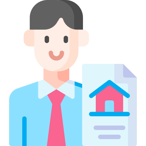 Real Estate Agent Special Flat icon